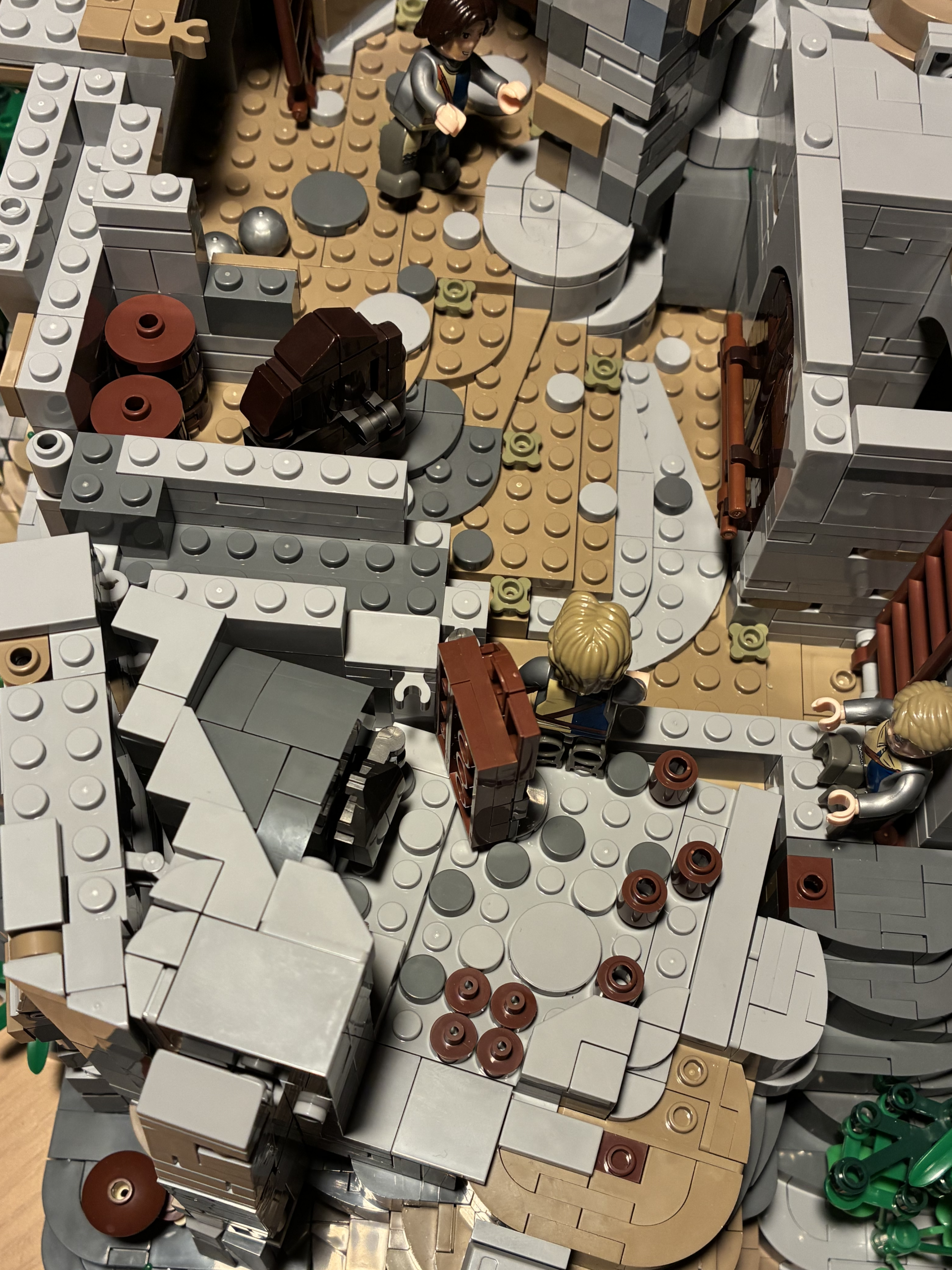 Blick in das Schießpulverlager